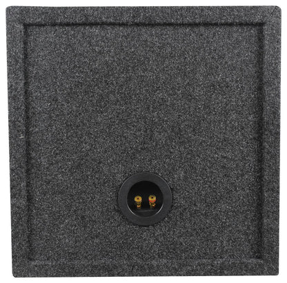 Power Acoustik BAMF-124 12" 3500w Car Audio Subwoofer+Sealed Sub Box Enclosure