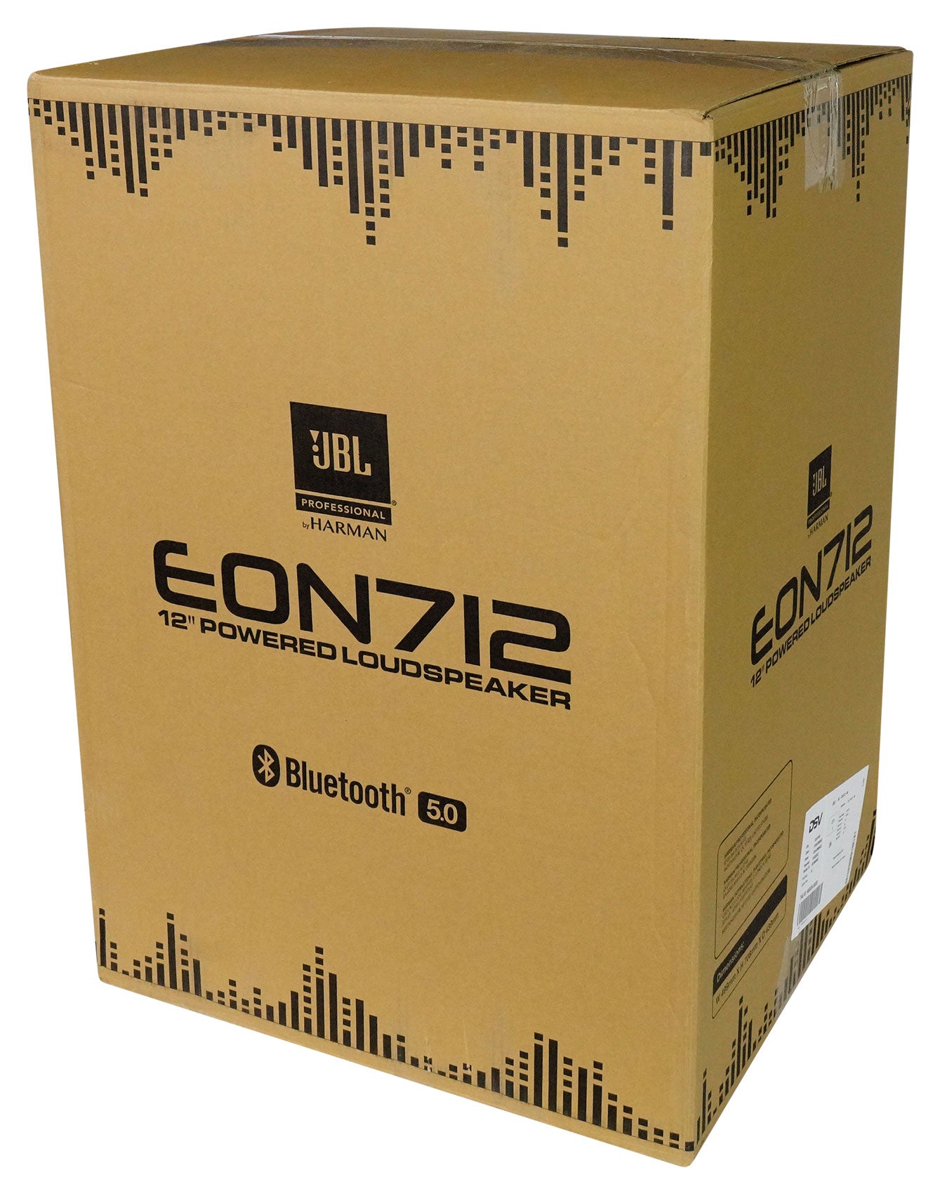 JBL EON712 12" 1300 Watt Powered Active DJ PA Speaker w/Bluetooth/DSP+Microphone