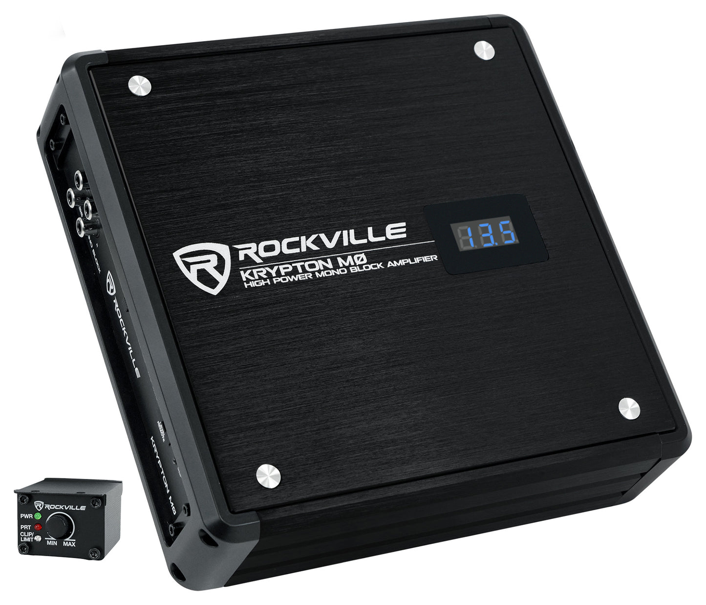 Rockville W65K9D2 + KRYPTON-M0 Mono Amplifier Bundle