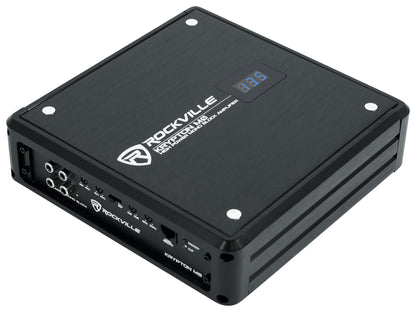 Rockville W8K5S2 2-Pack + KRYPTON-M0 Amplifier Bundle