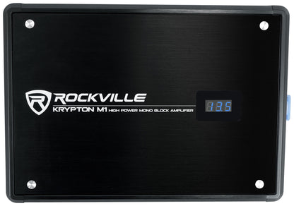 W12K6D2 12 + KRYPTON-M1 Amplifier Bundle