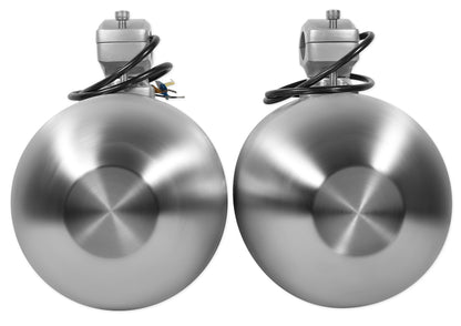 WB65KLED Silver 2-Pack + ATOM S30 Amp + Install Kit Bundle