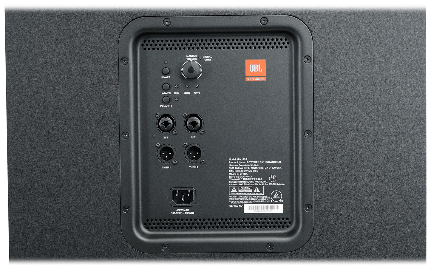 2) JBL IRX112BT 12" 1300w Powered PA Speakers w/ Bluetooth+15" Powered Subwoofer