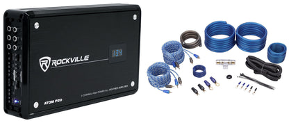 ATOM P20 + 4 Gauge Amp Wiring Kit Bundle