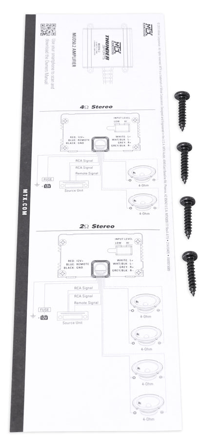 UT525B + MUD50.2 Amplifier Bundle