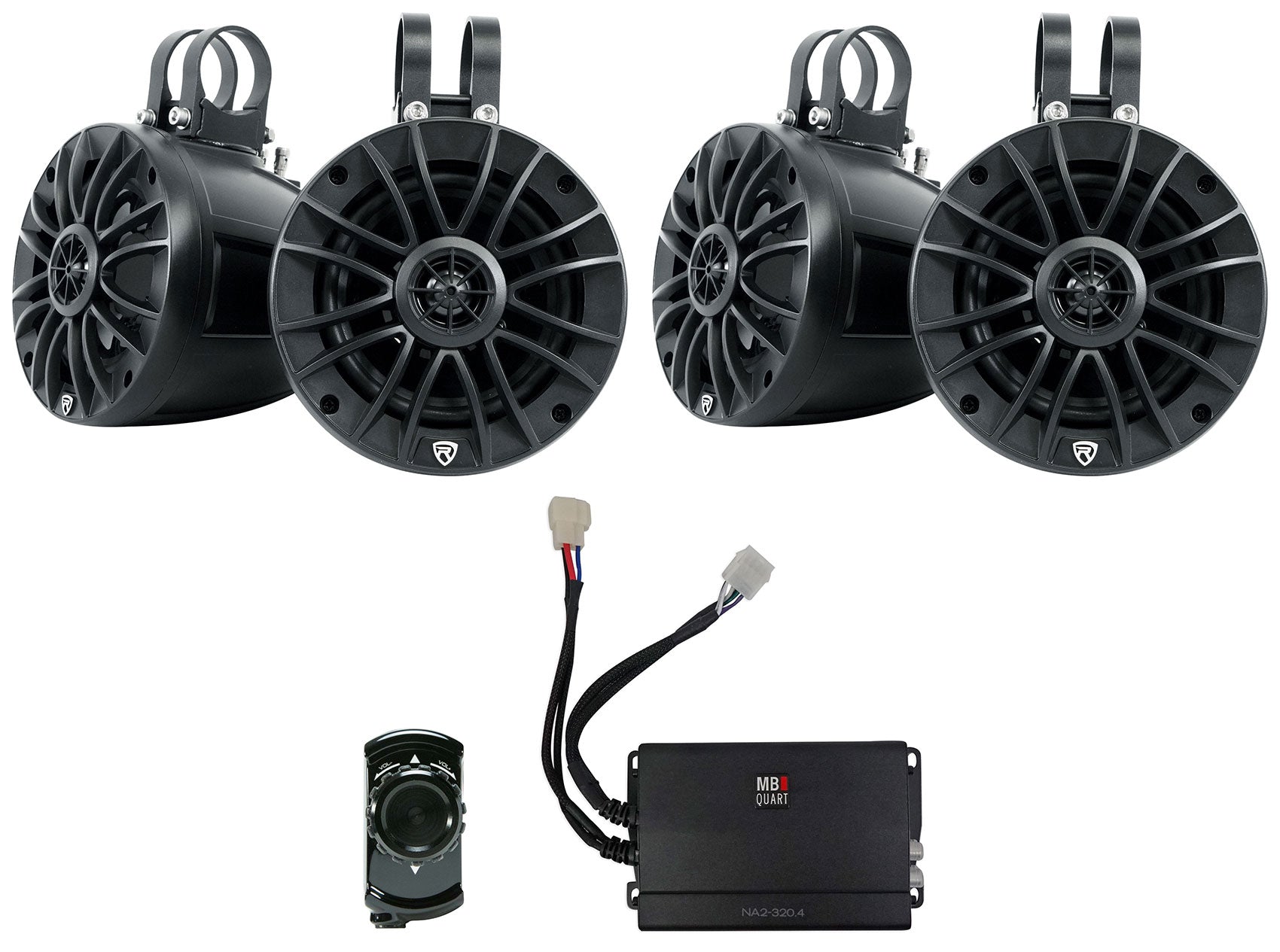 UT525B 2-Pack + NA2‑320.4 + Rocker Bluetooth Controller Bundle