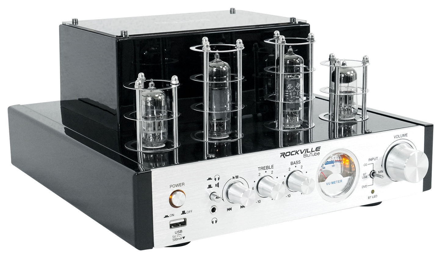 BluTube Tube Amplifier + RockShelf 54C Wood 2-Pack Bundle