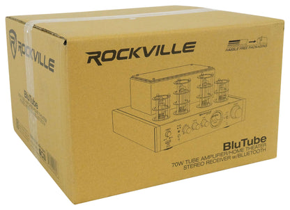BluTube Tube Amplifier + RockShelf 54C Wood 2-Pack Bundle