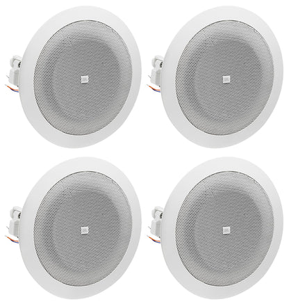 RockSlim 70W White 12-Pair + 8124 4" Ceiling 4-Pair + RCS180-6 Amp Bundle