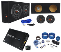 W10T4S2 10 2-Pack + KRYPTON-M2 Amplifier Bundle