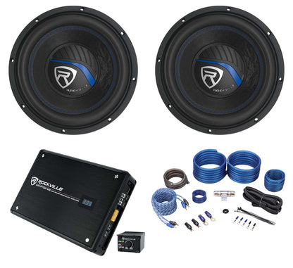 W12K5 12" Subwoofers 2-Pack + KRYPTON-M2 Amplifier Bundle
