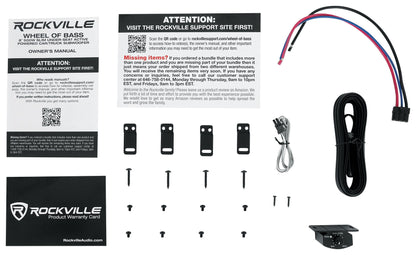 WHEEL OF BASS 8 + 10‑Gauge Amp Wiring Kit Bundle