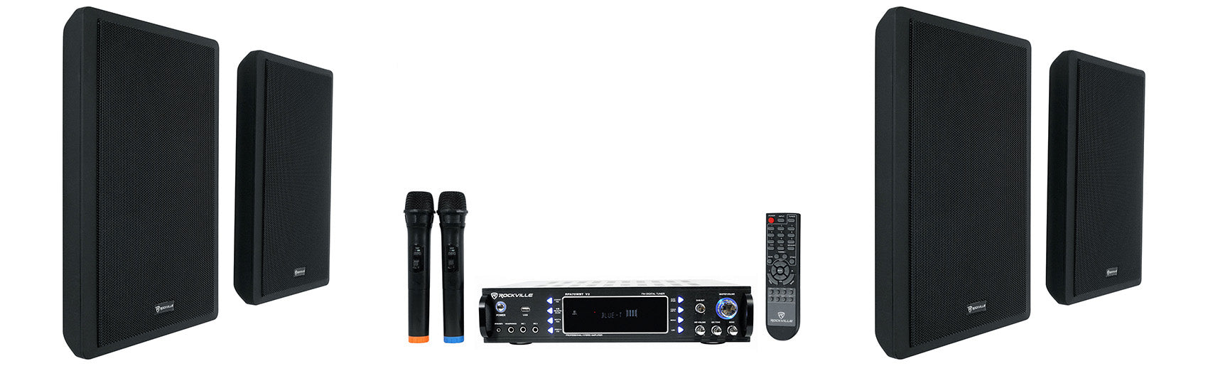 RPA70WBT + RockSlim Black 4-Pack Bundle