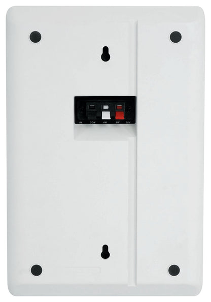 JBL Commercial Amplifier+(8) Slim White Wall Speakers for Restaurant/Bar/Cafe