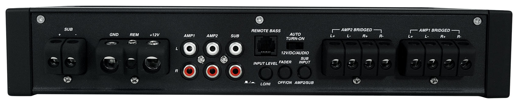 KICKER 48KXMA9005 900 Watt 5-Channel Class D Marine Boat Amplifier + Amp Kit