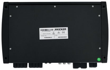 KICKER 48KXMA9005 900 Watt 5-Channel Class D Marine Boat Amplifier + Amp Kit