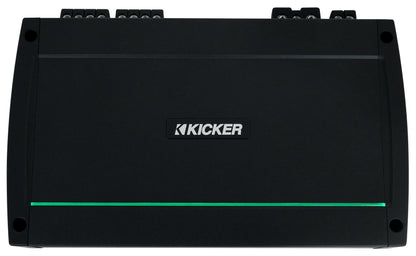 KICKER 48KXMA9005 900 Watt 5-Channel Class D Marine Boat Amplifier + Amp Kit