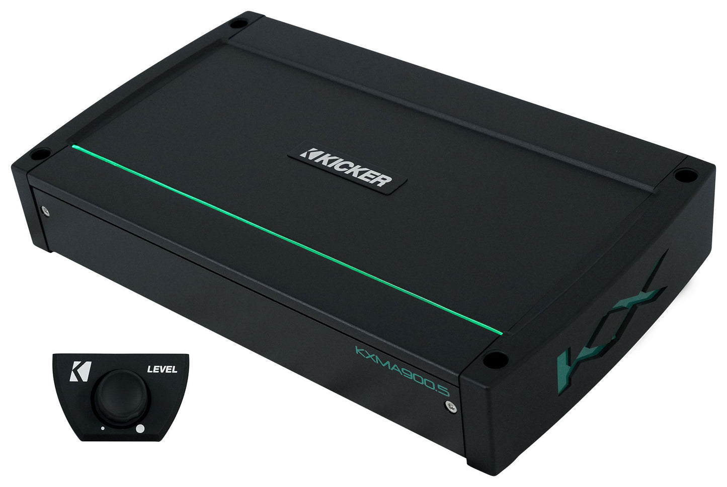 KICKER 48KXMA9005 900 Watt 5-Channel Class D Marine Boat Amplifier + Amp Kit