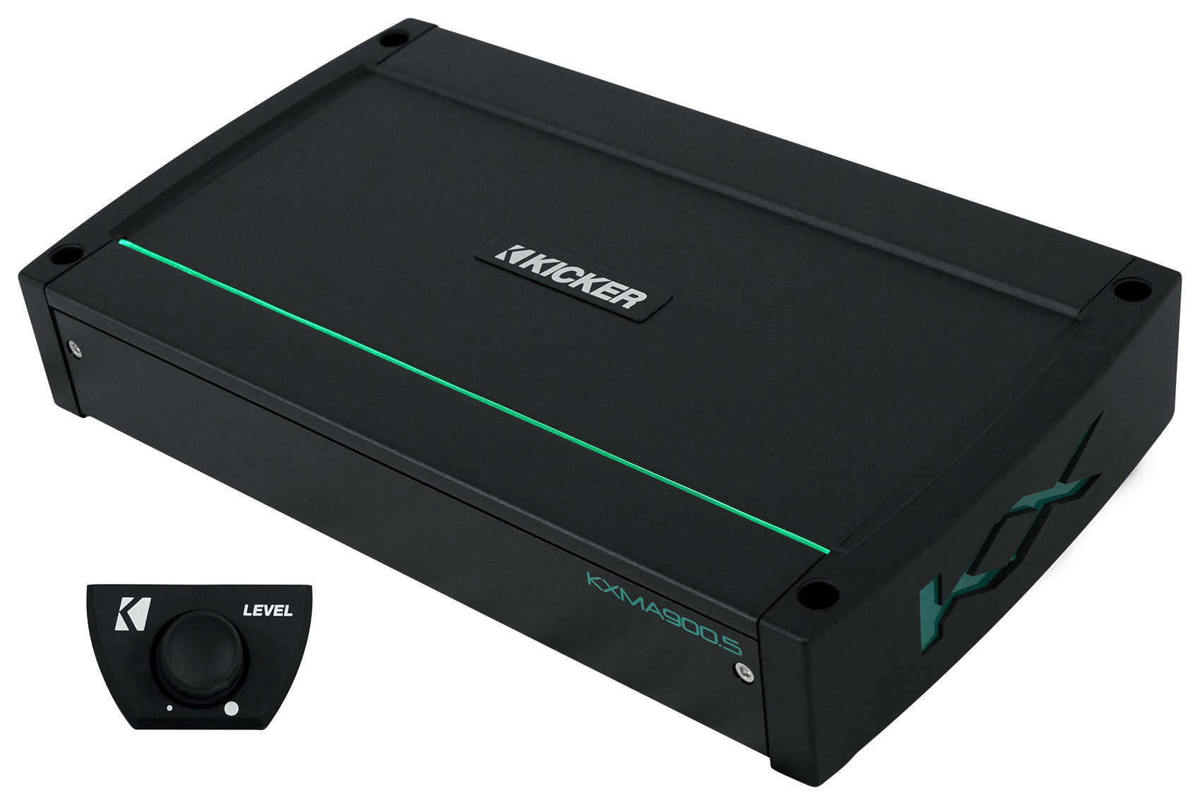 KICKER 48KXMA9005 900 Watt 5-Channel Class D Marine Boat Amplifier + Amp Kit