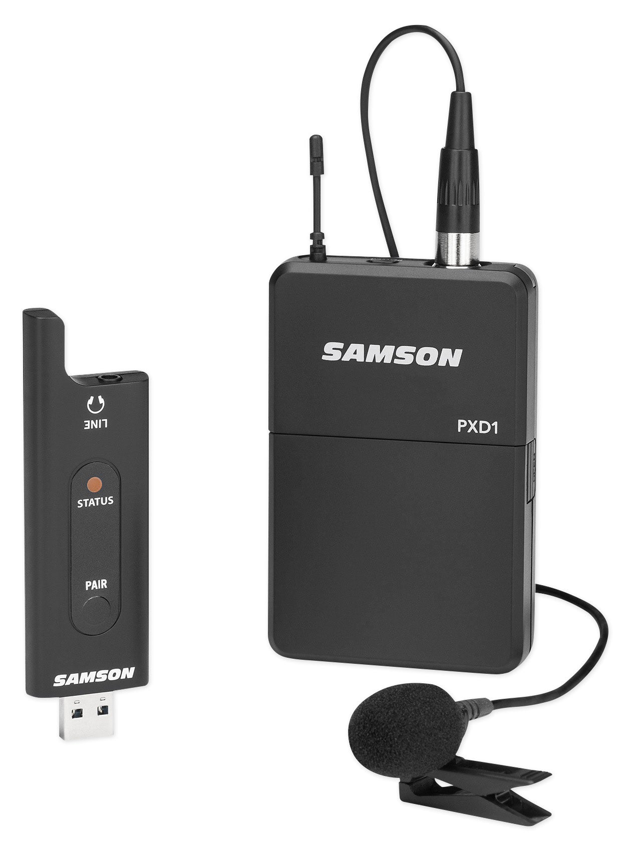 BPA15 15" Speaker + Samson Lavalier Mic Bundle