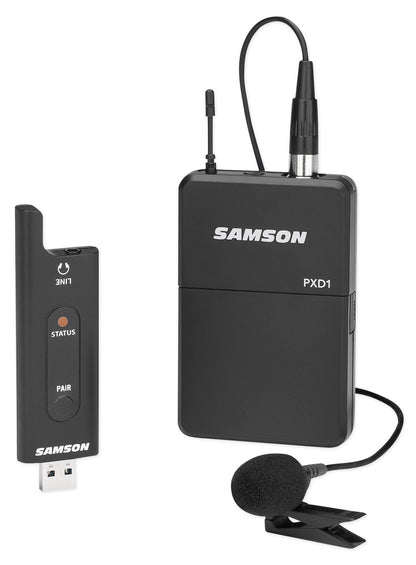 BPA15 15" Speaker + Samson Lavalier Mic Bundle