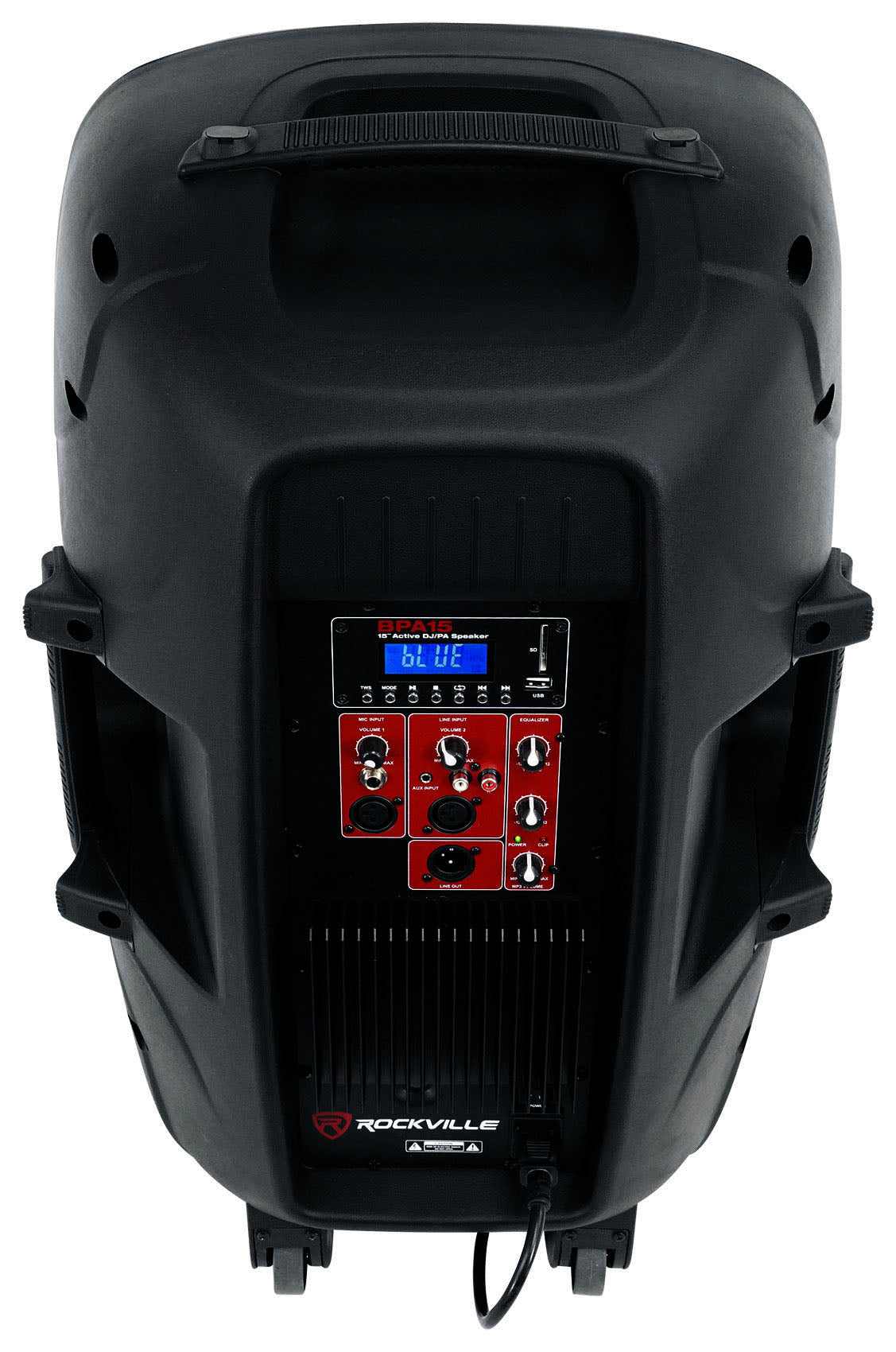 BPA15 15" Speakers 2-Pack + Tripod Stands Bundle