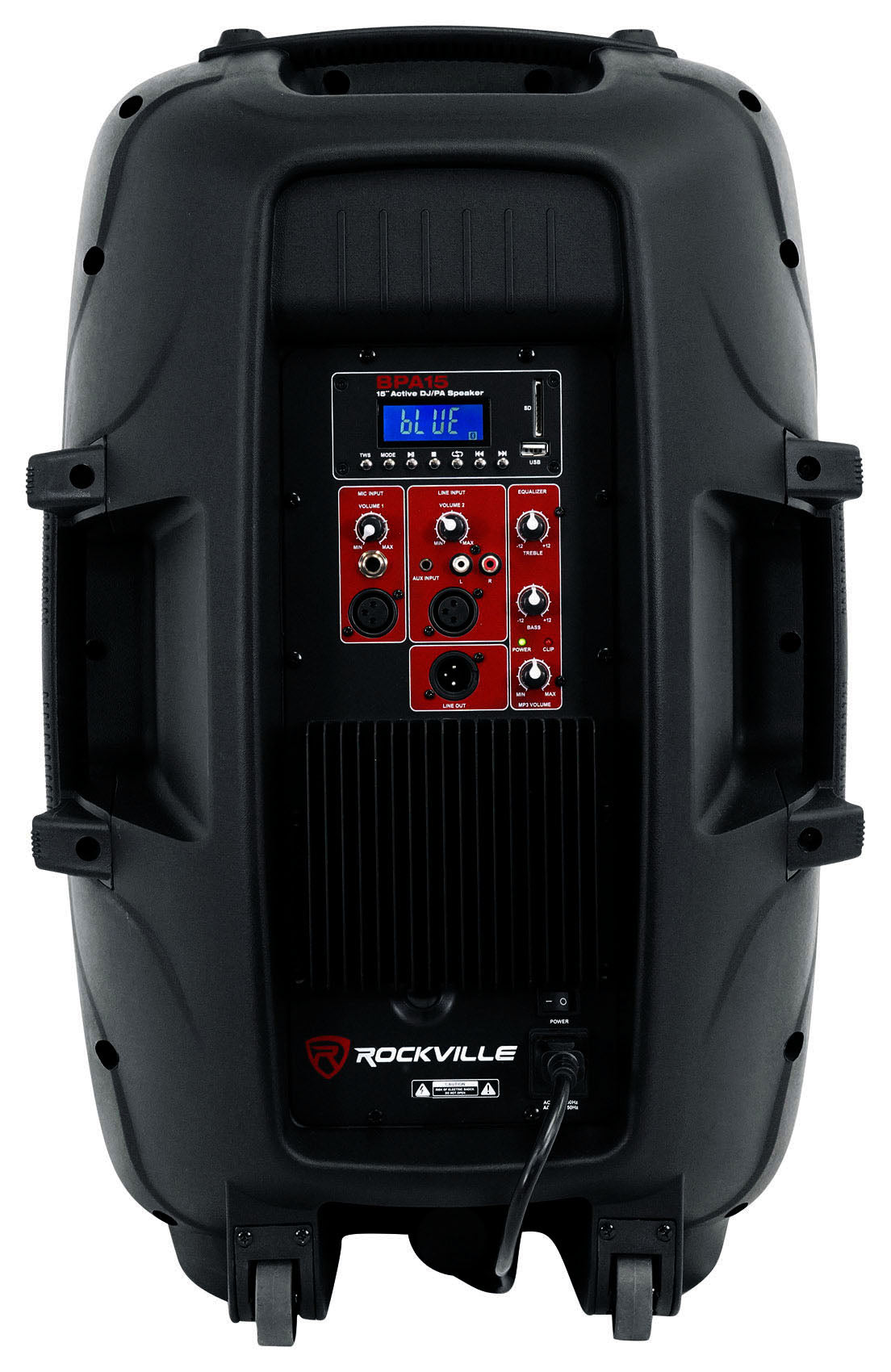 BPA15 15" Speaker + Samson Lavalier Mic Bundle