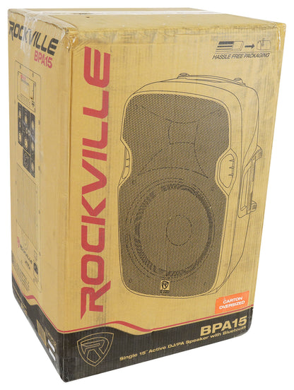 BPA15 15" Speaker + Samson Handheld Mic Bundle