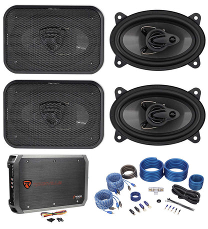 RV46.3A 2-Pack + RXA‑F1 Amp + RWK42 Kit Bundle