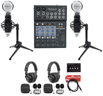 RockMix 8 + RCM03, PRO-M50, RHPA4 Bundle