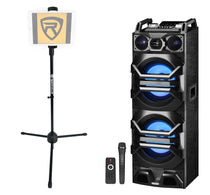 Technical Pro Bluetooth Karaoke Machine System+Wireless Microphone and Tablet Stand [Used]