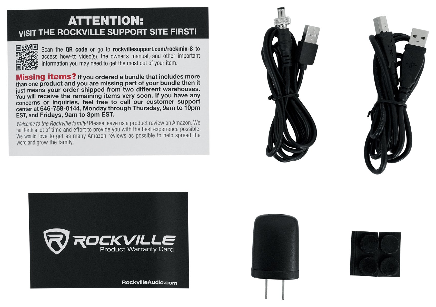 RPG102K 2-Pack + RockMix 8 Mixer Bundle