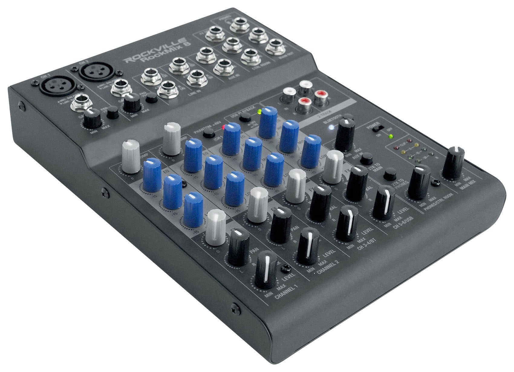 RPG102K 2-Pack + RockMix 8 Mixer Bundle