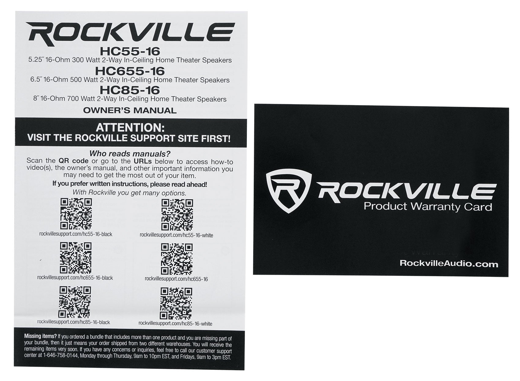 HC55-16 Black 10-Pack