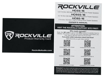 RPA60BT V2 + HC85-16 Black 8-Pack Bundle