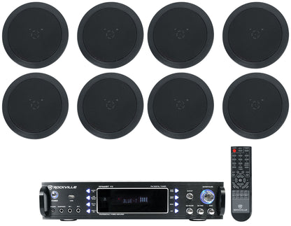 RPA60BT V2 + HC55-16 Black 8-Pack Bundle