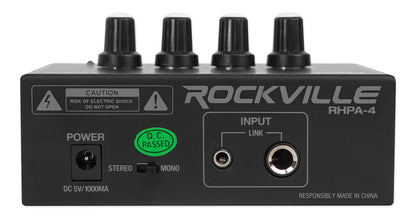 RockMix 6FX + RCM03, PRO-M50, RHPA4 Bundle