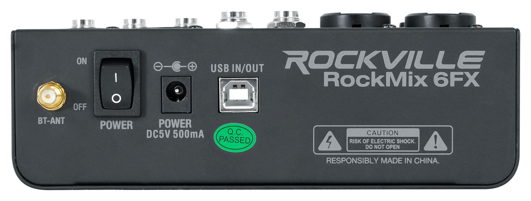 RockMix 6FX + (2) RMC-XLR Bundle