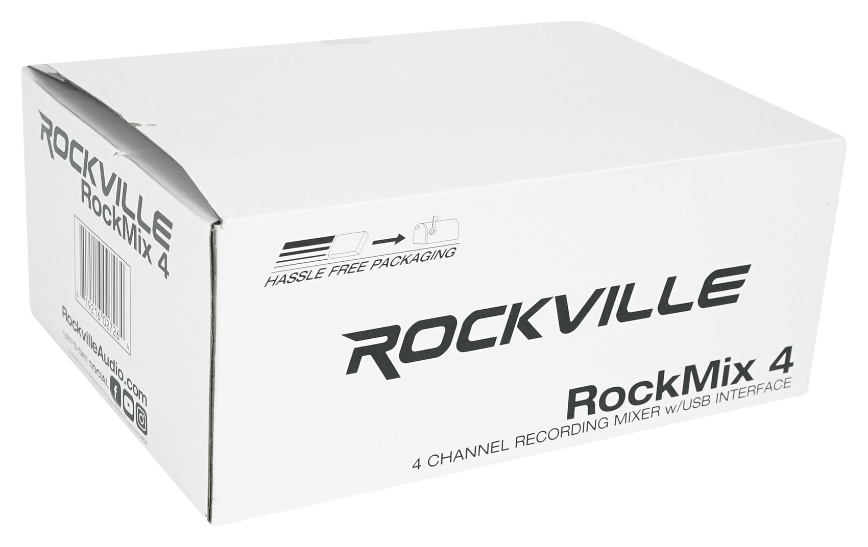 RockMix 4 + RMC-XLR Microphones 2-Pack Bundle