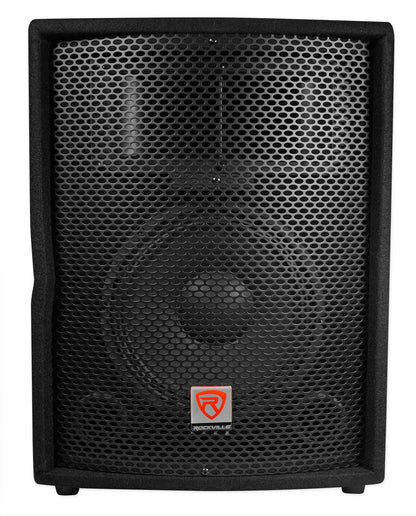 Rockville RPG2X10 10" Passive 800 Watt DJ PA Speaker Lightweight Cabinet 8Ohm