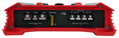 Crunch GP-1000.2 Ground Pounder 1000 Watt 2-Channel Car Stereo Amplifier+Amp Kit