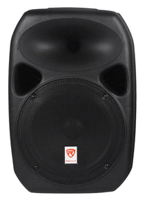 Rockville 12 inches Passive 800W DJ PA Speaker ABS Lightweight Cabinet 8 Ohm