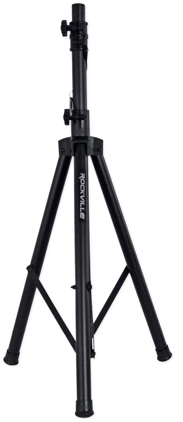 Heavy-duty Universal Tripod DJ PA Speaker Stand. Adjustable Height Sturdy Steel