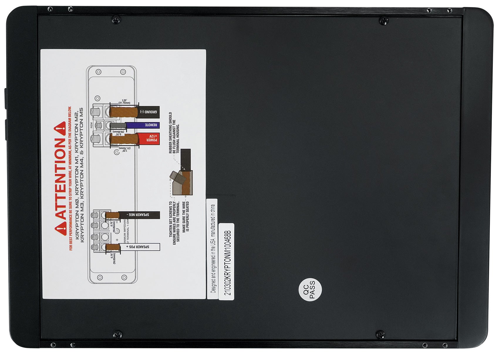 Rockville VS15K51 + KRYPTON-M1 Bundle
