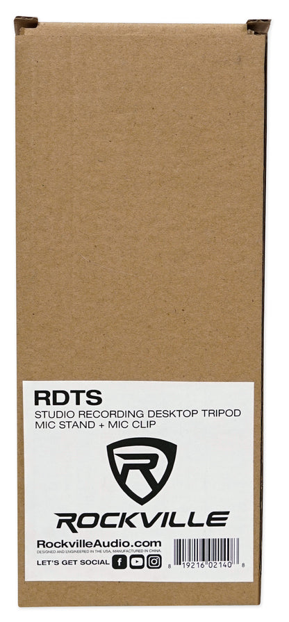 ROCK-U Mini 2x2 + RDTS Desktop Mic Stand Bundle