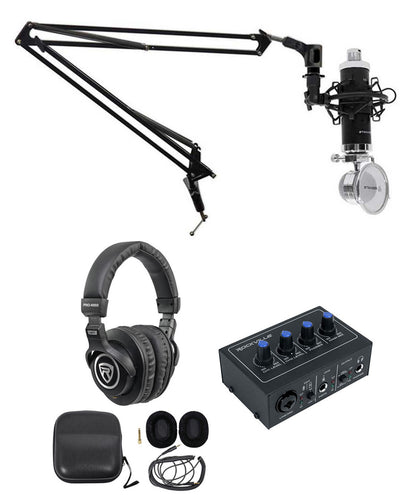 ROCK-U Mini 2x2 + RCM03 Condenser Microphone Bundle