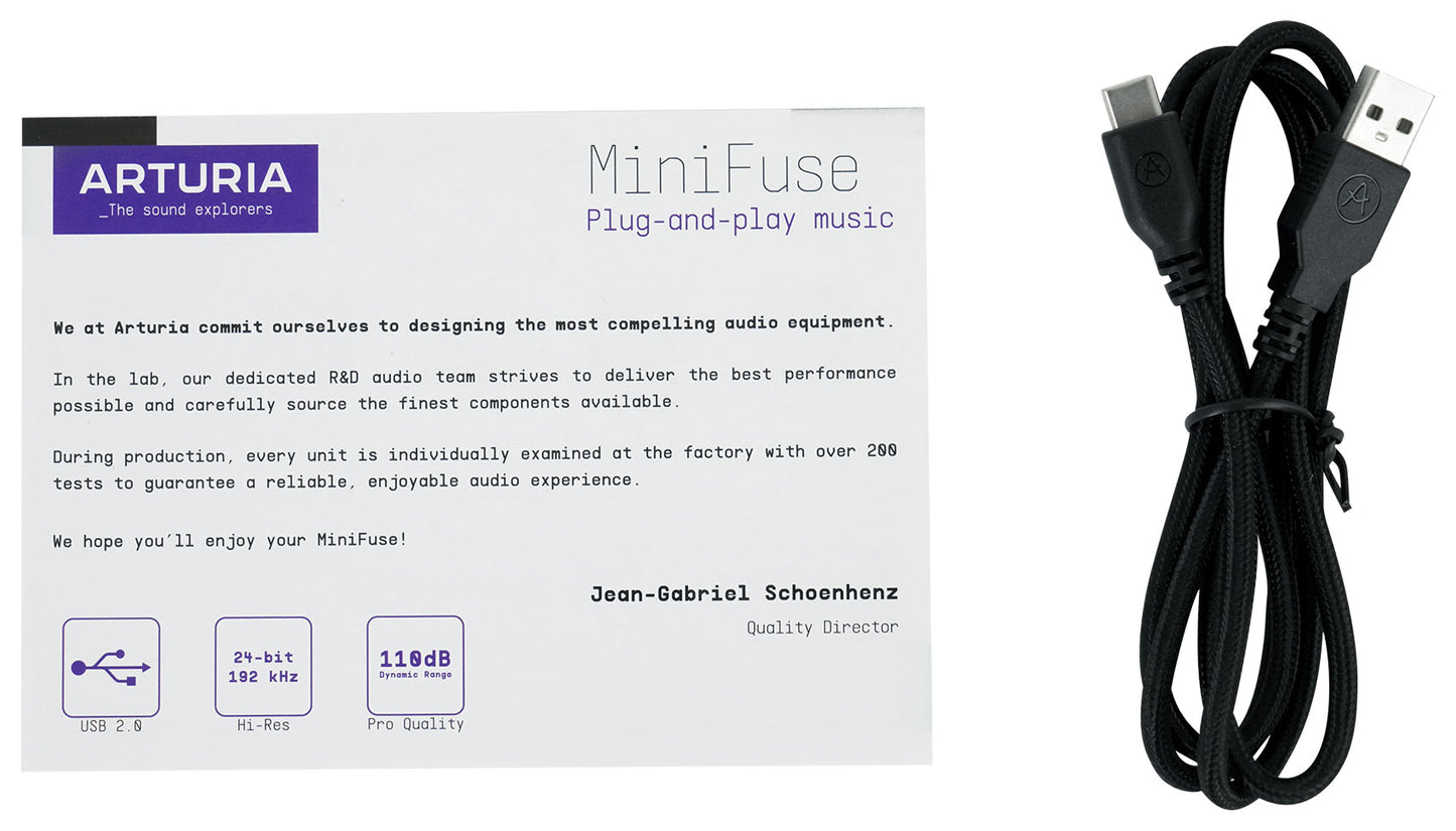 Minifuse 2 Black+RCM03+PRO-M50