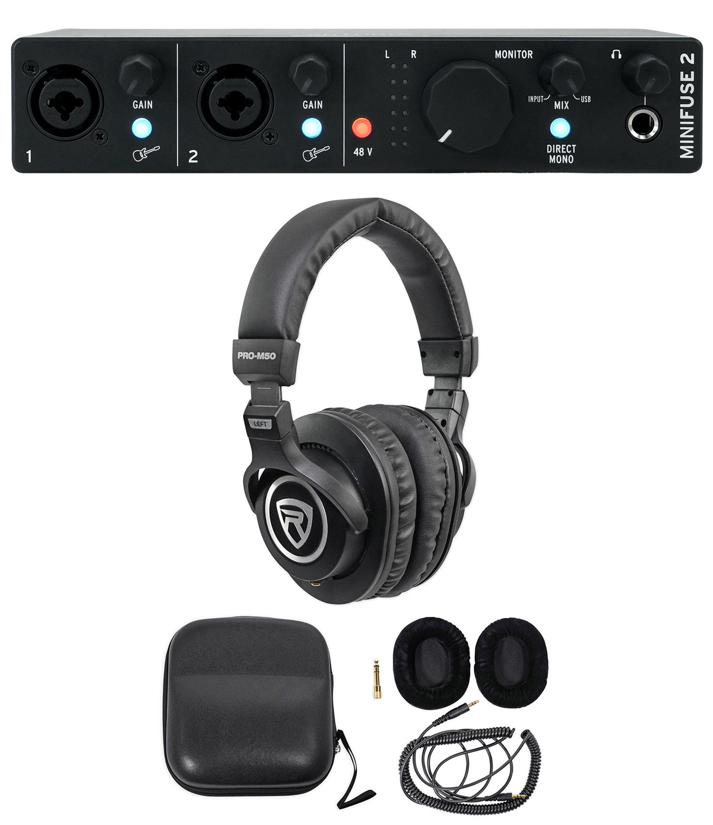 Minifuse 2 Black+PRO-M50
