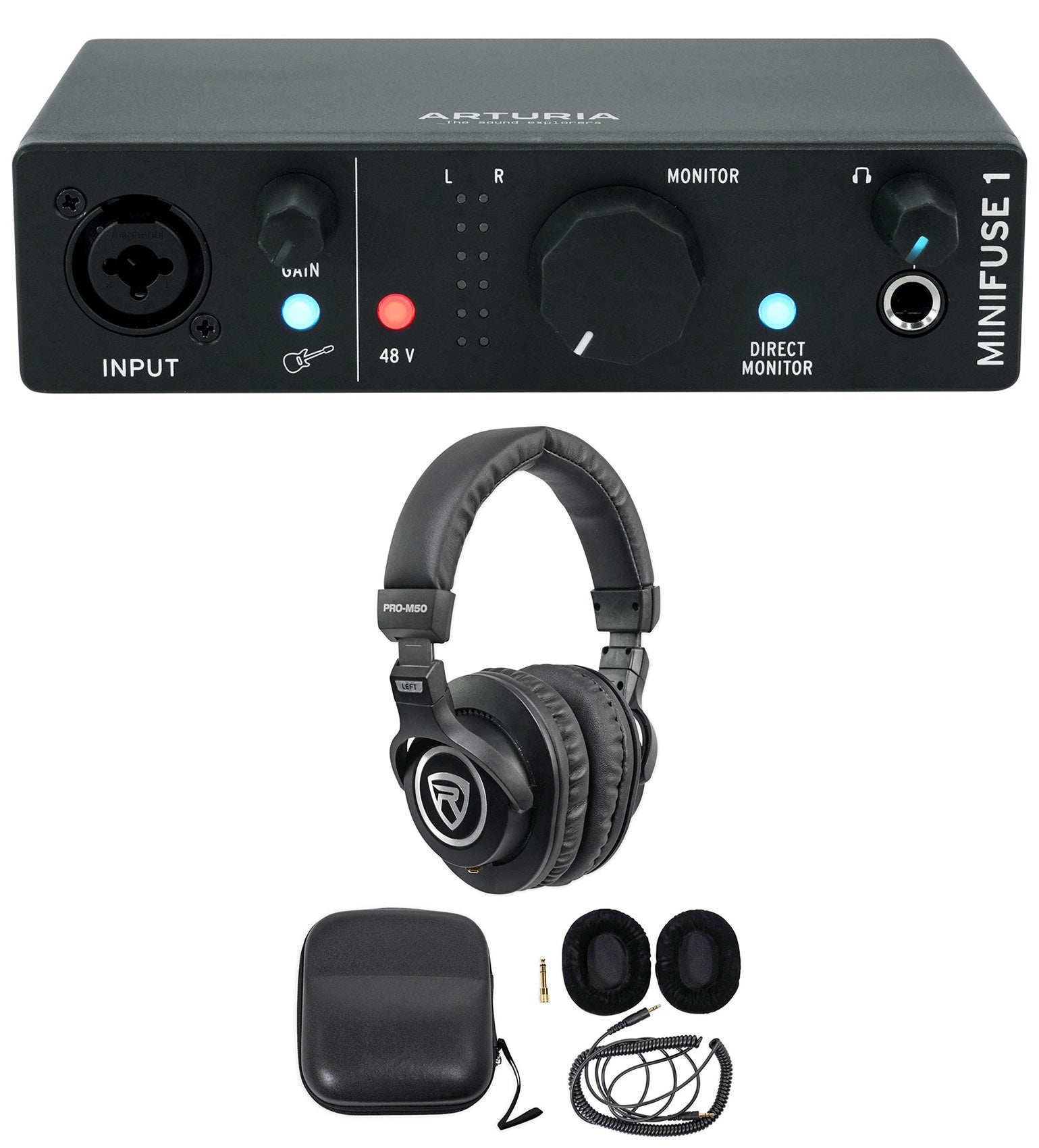 Minifuse 1 Black+PRO-M50