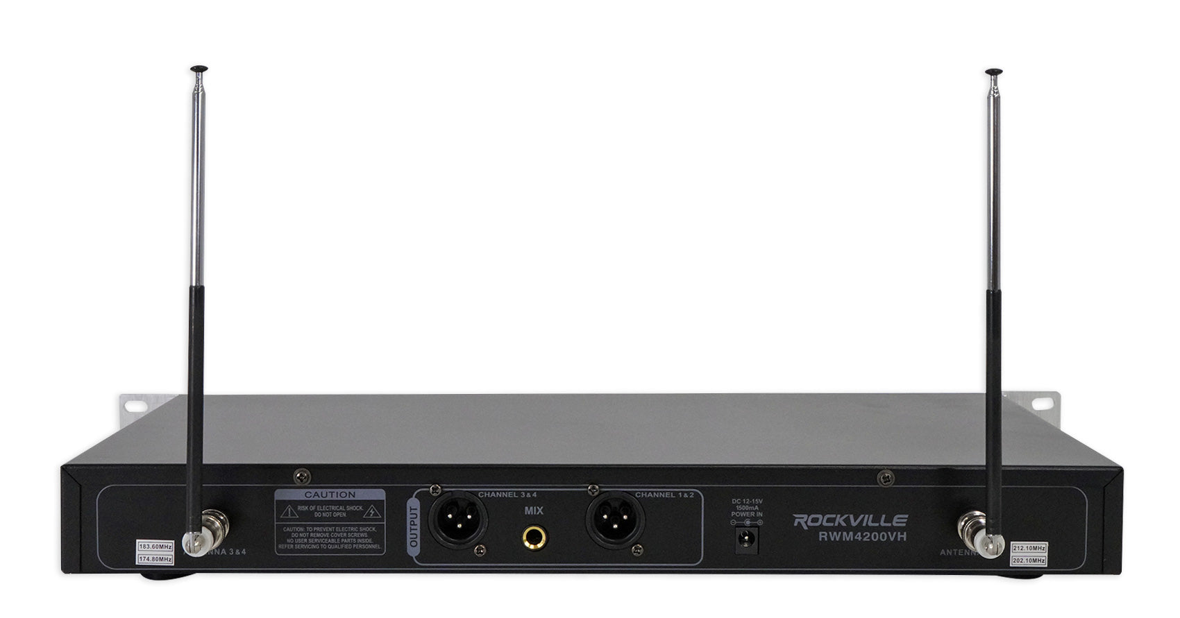 GB1 Portable PA + RWM4200VH 4-Mic System Bundle